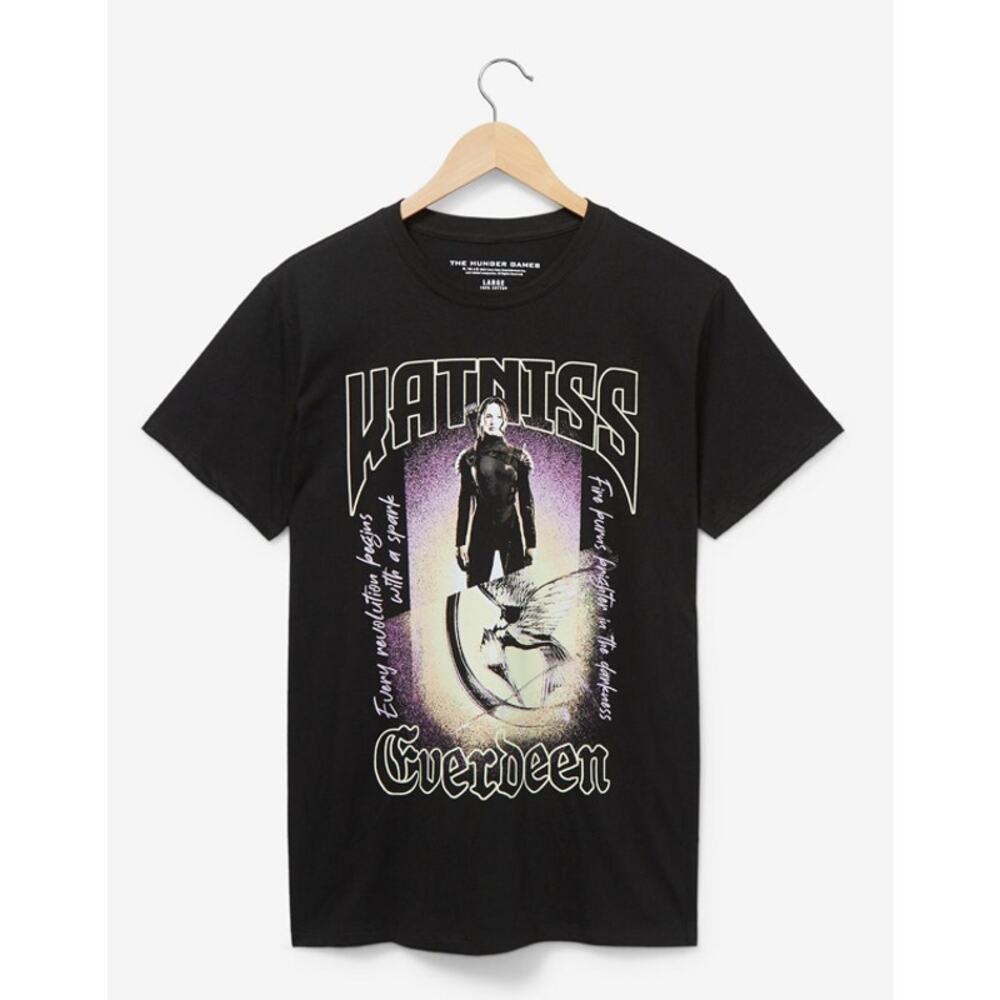 The Hunger Games Katniss Everdeen Portrait Women's T-Shirt– Size 3XL New